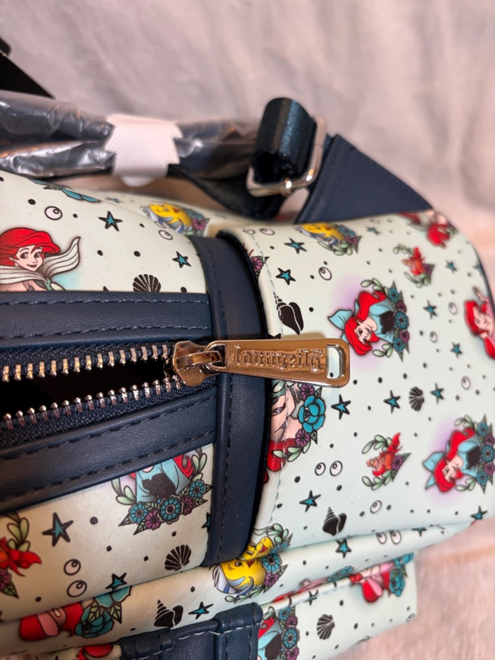 Loungefly Disney Little Mermaid Ariel Tattoo Backpack - Picture 5 of 7
